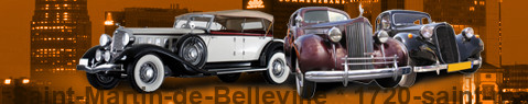 Vintage car Saint-Martin-de-Belleville | classic car hire